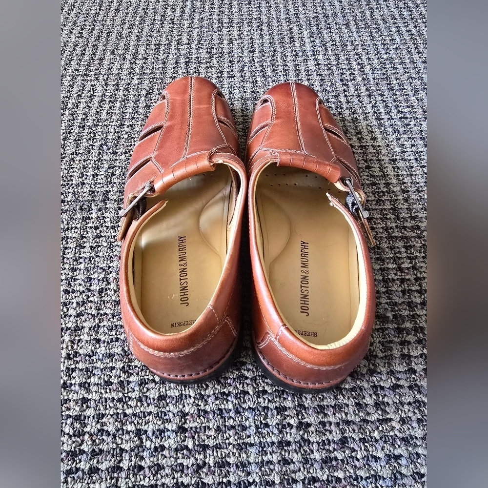 Skinned man sandals, Johnston & Murphy 8.5 M - Picture 2 of 14